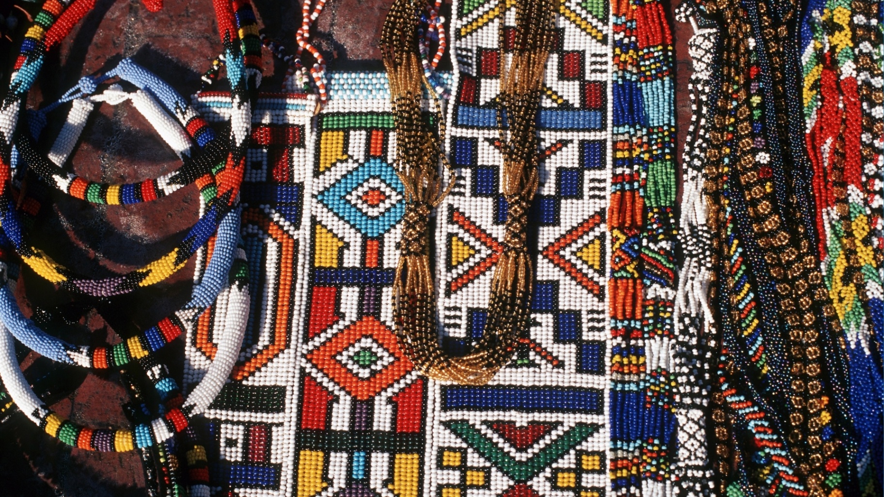 Traditional Ndebele beadwork